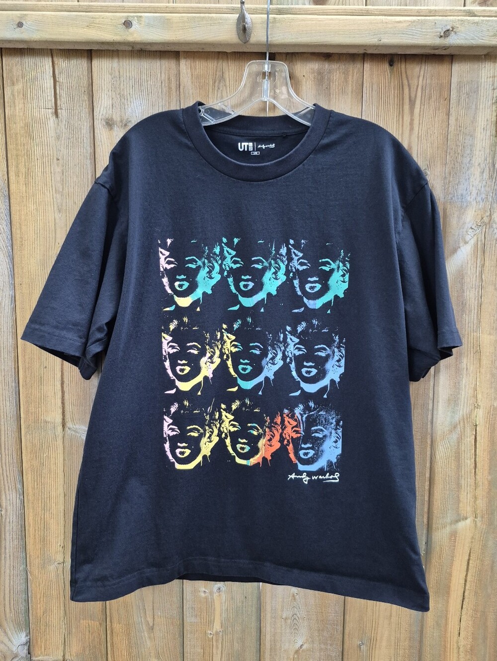 Andy Warhol Marilyn Monroe Size Large Tshirt